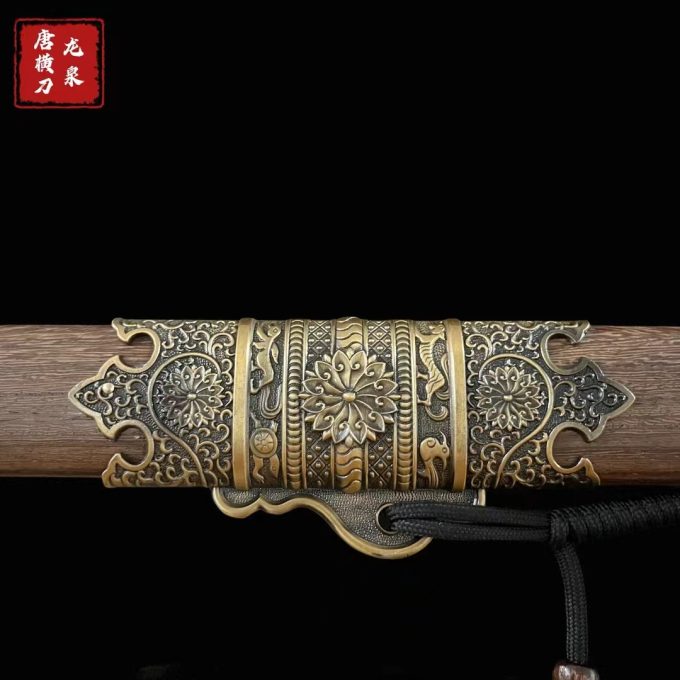 【麒麟清剑】手工收藏正品龙泉刀剑未开刃摆件 - Image 4