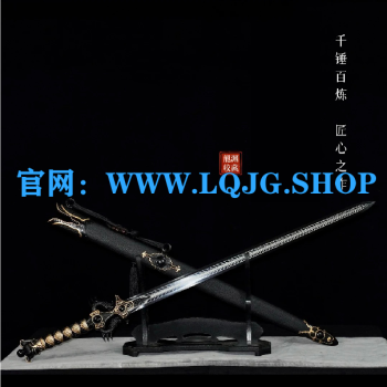 龙泉市刀剑一体锻打冷兵器防身工艺品摆件古风收藏品未开刃